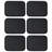 Argon Tableware Rectangle Non-Slip Serving Trays - 45.5cm x 35.5cm - Black-99078639