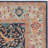 Christa Oriental Cream/Navy/Orange Area Rug-133012728