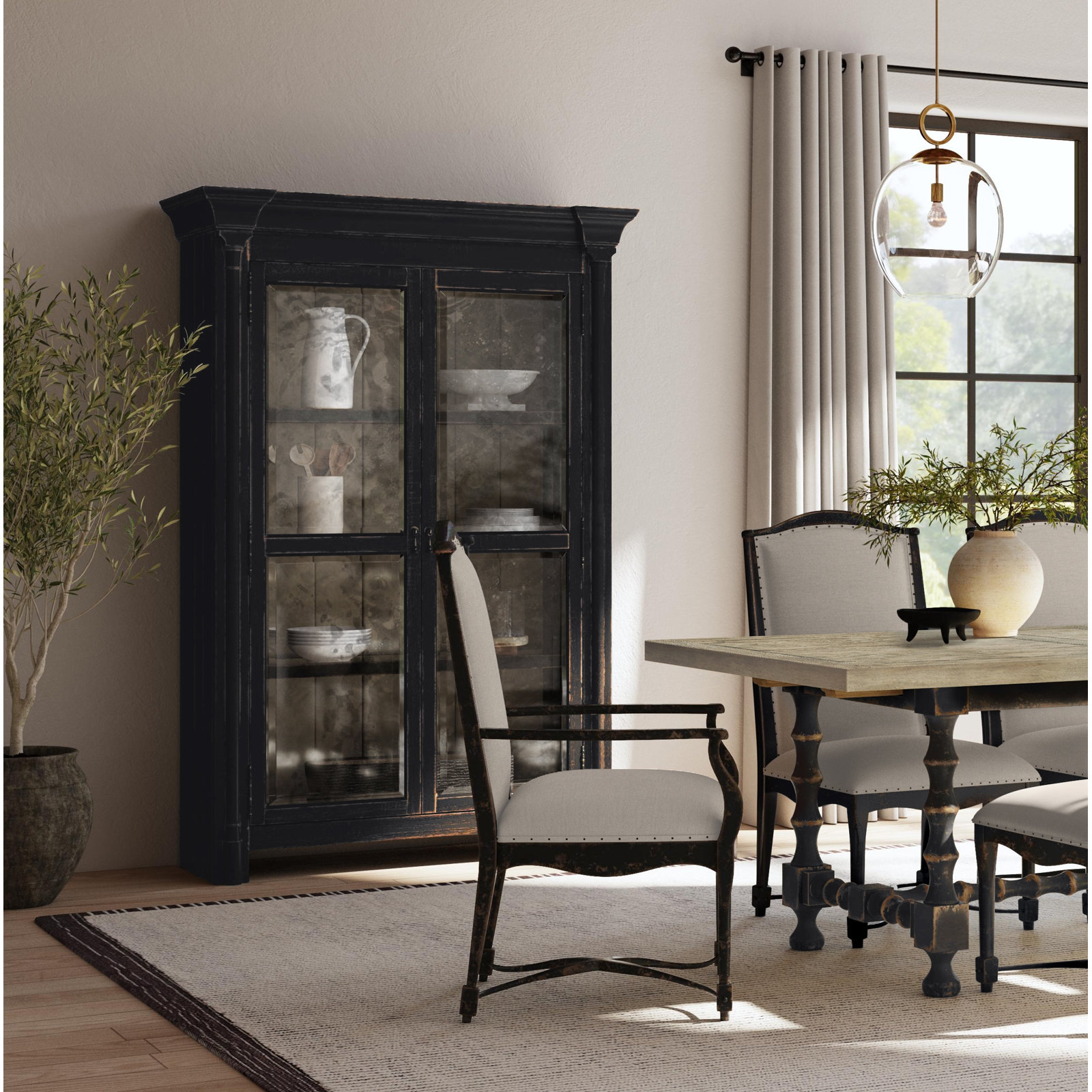 CiaoBella Dining Cabinet, Black