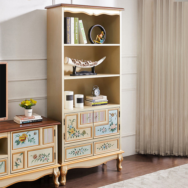 Gold Manufactured Wood Display Cases
