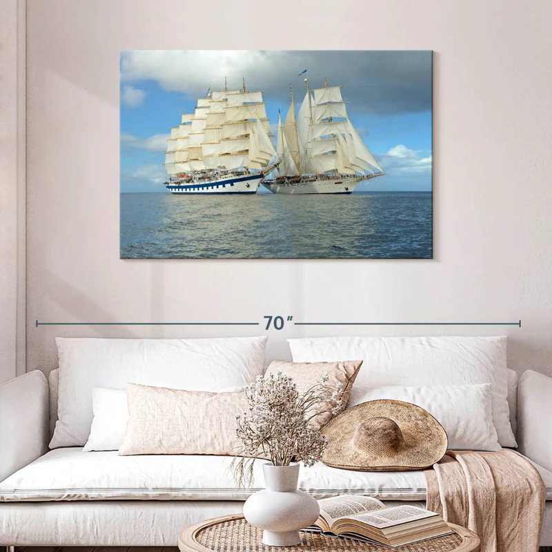 Mehar Sister expédiée en mer, H 30 po x l 45 po