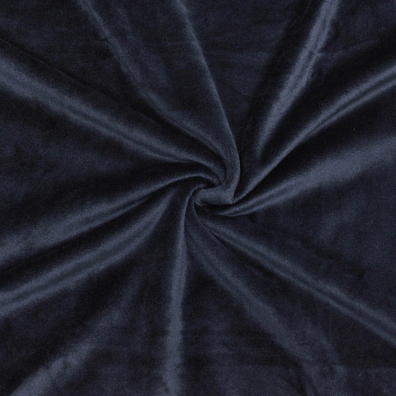 Supersoft Velvet Square Throw Pillow Cover, Black