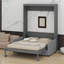 Lit escamotable mural Murphy avec coussin-1472771160-1472771163