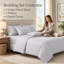 Microfiber Striped Duvet Cover Set with Pillowcases Included-1855286876-1855286869-1855286877
