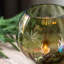 Glass Tabletop Tealight Holder-850352041