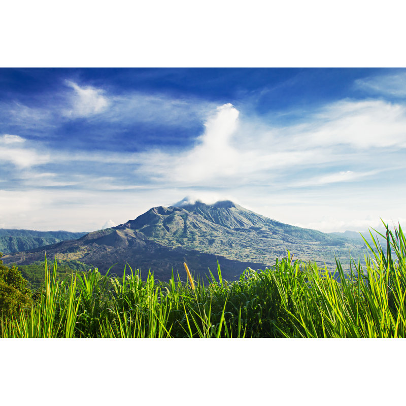 Delbert Mount Batur - Wrapped Canvas Print, 51cm H x 76cm W x 3.8cm D
