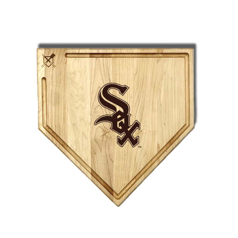 Full Size (17" X 17") Home Plate Cutting Board With Trough