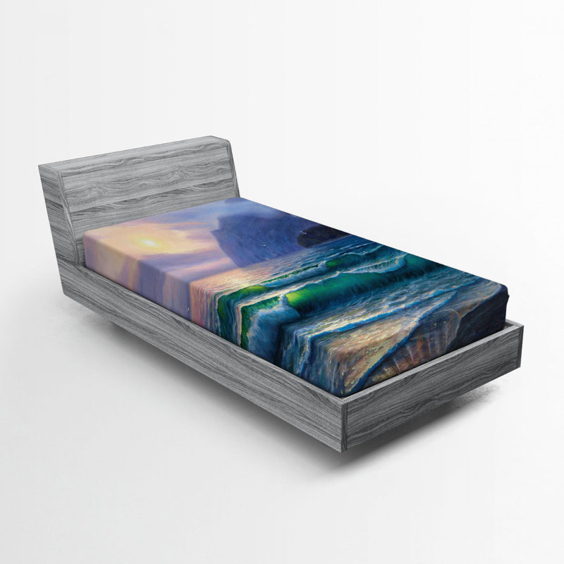 Microfiber Fitted Sheet, Twin Fitted Sheet
