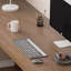 Bureau en bois massif en forme de L brun noisette-108954525-108954527
