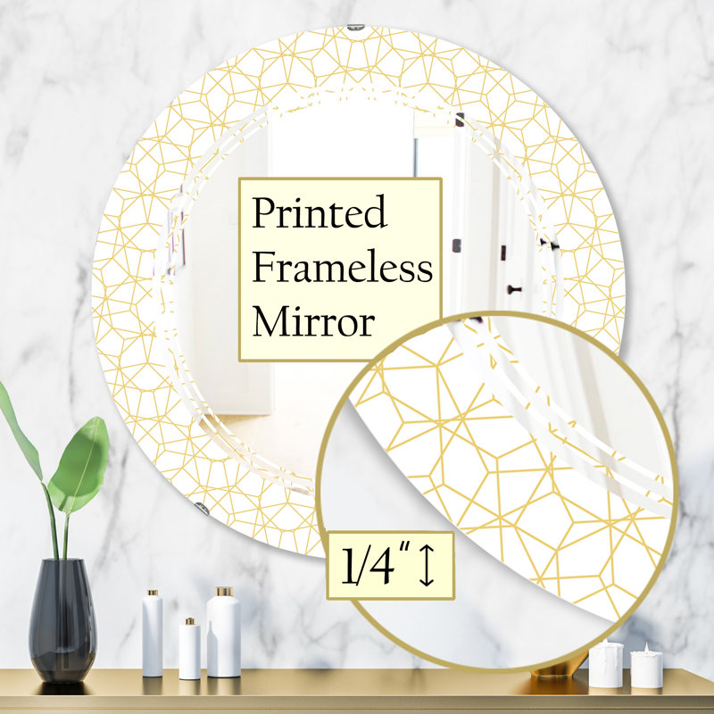Miroir mural Triple C, H 31,5 po x l po