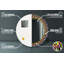 Huldar Glass Flat Wall Mirror
