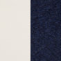 Blanc / bleu marine