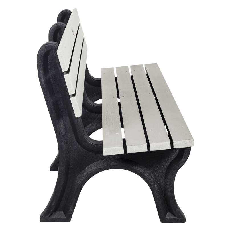 Banc d'extérieur Angelyna, Gris havre