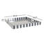 Plateau à rayures roses - Wayfair-968411227