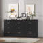 Commode 9 tiroirs pour chambre à coucher avec prise de courant-1776741496