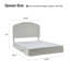 Lit plateforme tapissier Harutiun avec housse lavable et tête de lit réglable-1638709682-1638709642