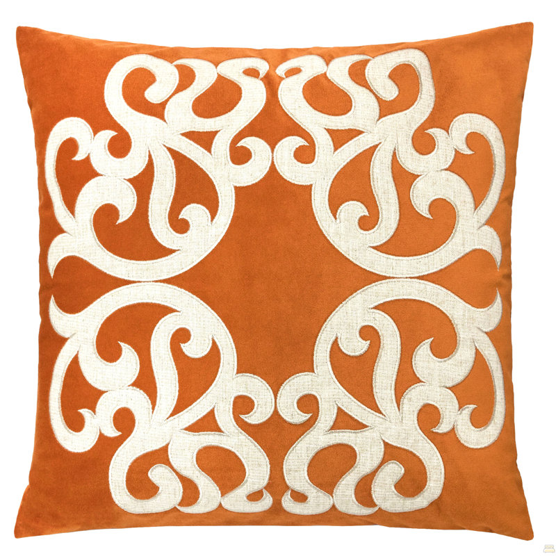 Vigne rétro, Simple, Orange