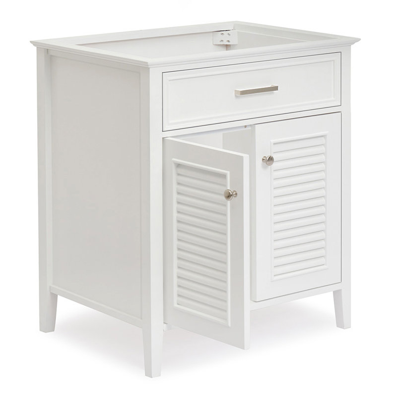 Base de meuble-lavabo simple 31 po Ferree, Blanc