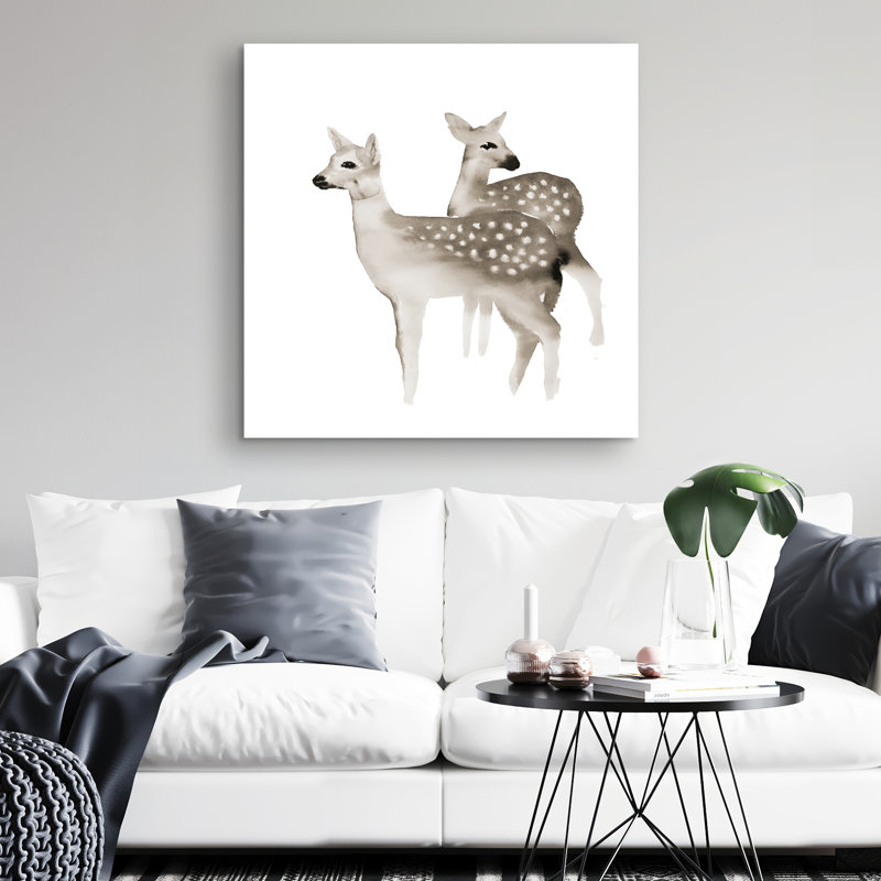 faons - 32"x32" art on canvas