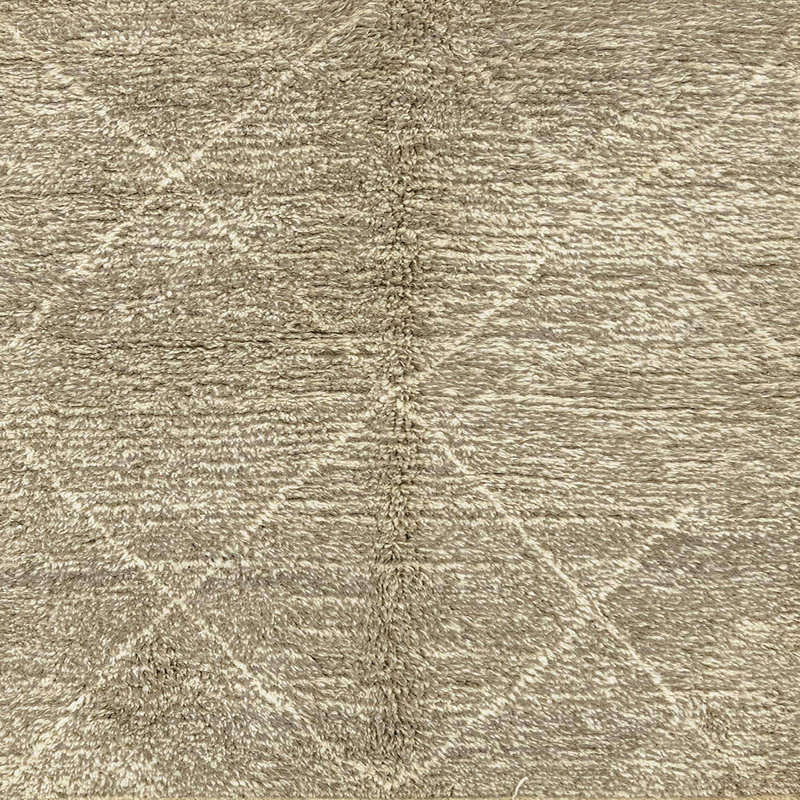 Tapis abstrait moderne 2954, Carré 5 pi