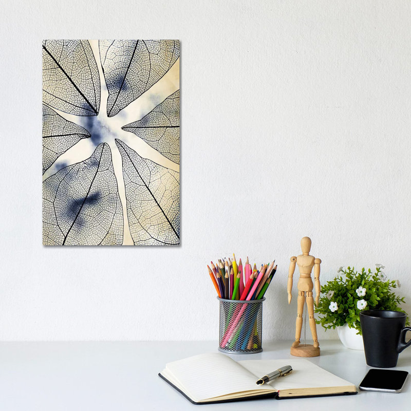 Transparent Leaves I by Kimberly Allen - Wrapped Canvas Print, 30.48cm H x 20.32cm W x 1.91cm D