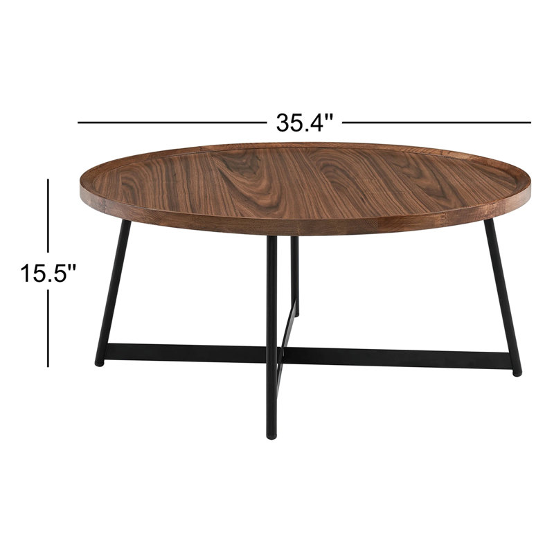 Table basse Xavier, Noyer américain