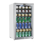 Whynter 127 Cans Freestanding Beverage Refrigerator with Lock