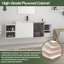 Ensemble de meuble-lavabo simple 59 po avec plateau en céramique Quorin-1563525453