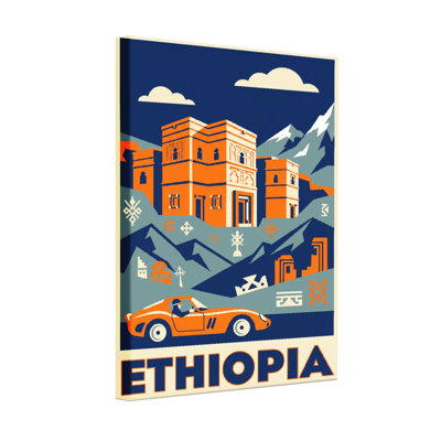 Scénario et paysages urbains, Éthiopie, affiche