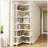 White Corner Bookcase
