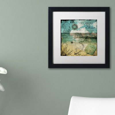 Cadre photo sur toile Jadaya «Ocean Clouds II» par Color Bakery