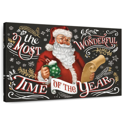 Santa's List II Black