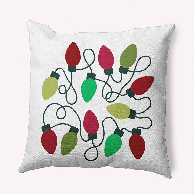 Reversible Throw Pillow, 16" x 16", Square