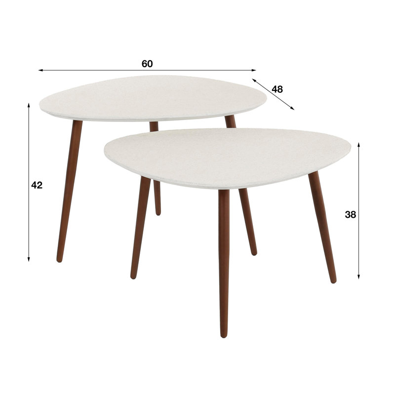 Marianne Three Leg Coffee Table