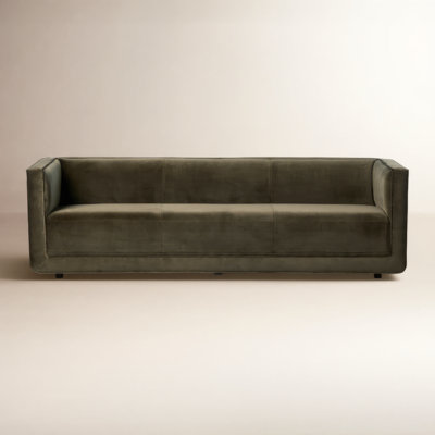 Gigi 95" Genuine Leather Sofa