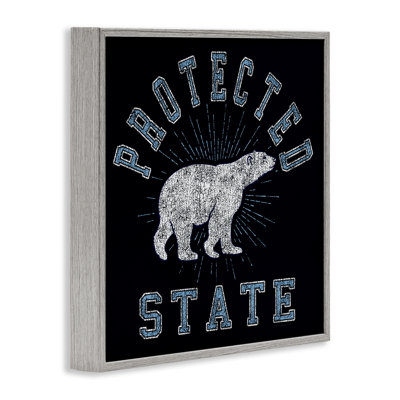 Giclée d'art protégée par un ours polaire par Spirit Animals / Life Is High