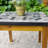 Talbott Allysen 3 Piece Wood Seating Group with Cushions and Mosaic Table
