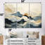 «Majestic Mountain Peaks VI - Landscape Mountains», ensemble d'art mural sur toile-107759027-107759025