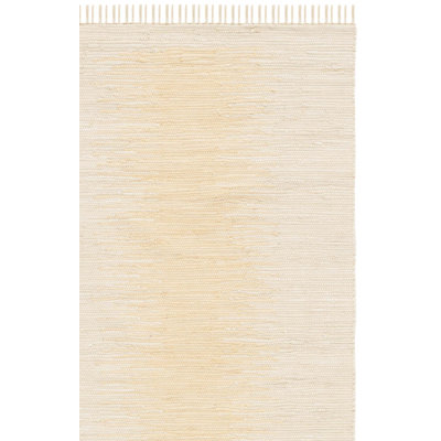 Cayman Hand Woven Cotton Abstract Rug