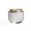 Agoura 1 - Light Silver Drum Pendant