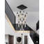 Luminaire suspendu suspendu en cristal 25 lumières Transitional-2121786086
