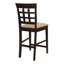 Tabouret de comptoir en bois massif de 25,5 po Ouais