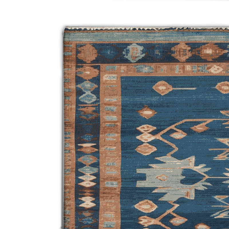 Tapis turc intérieur et extérieur gris, Rectangulaire 2 pi x 3 pi