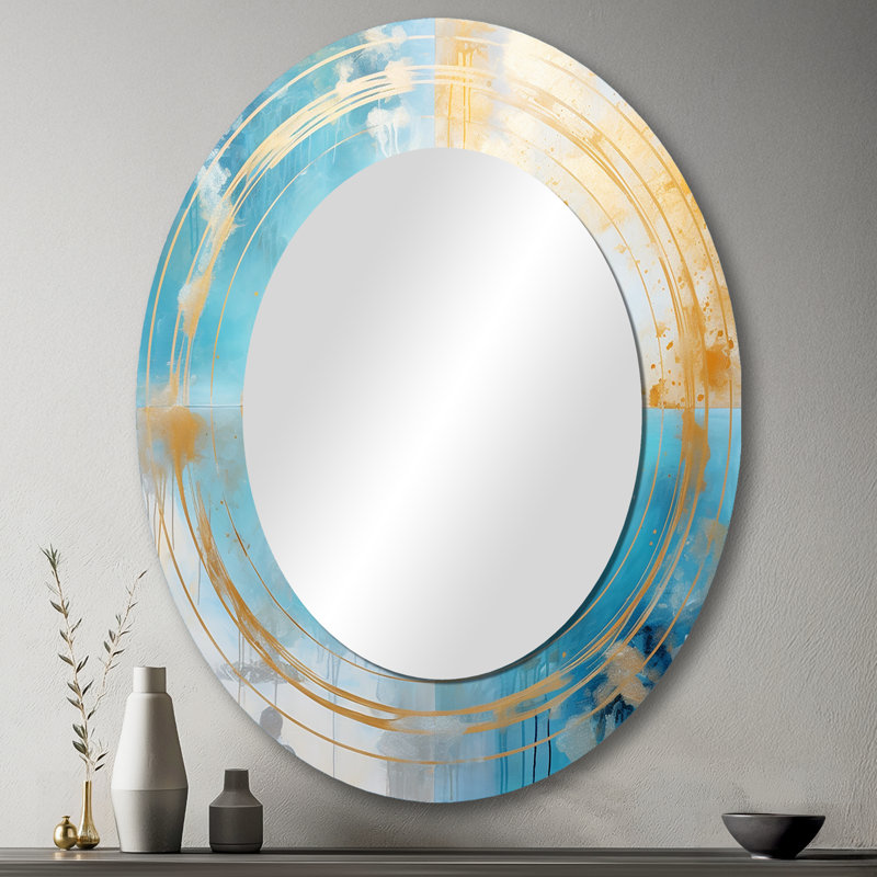Miroir mural Divine Mandala, 43 po x 33 po