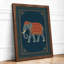 Ceremonial Elephant Eclectic - Framed Print-1040193556-1040193557