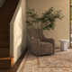 Sutton Upholstered Swivel Chair