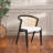 Beltre Upholstered Solid Back Arm Chair-225667701