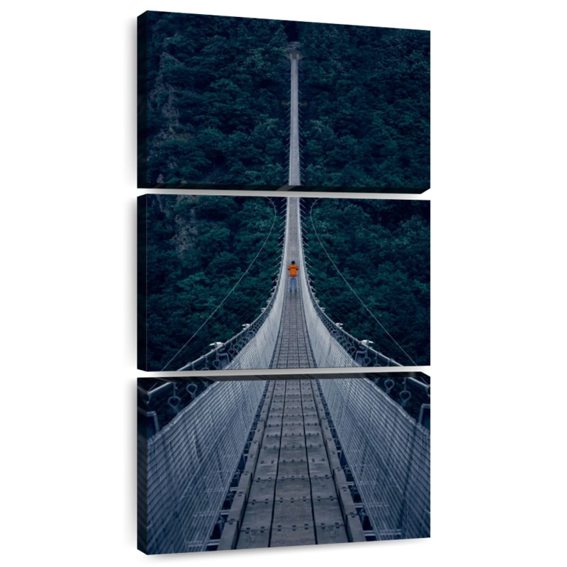 Pont suspendu Geierlay, H 62 po x l 30 po