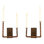Copper 2 - Light Candle Wall Light