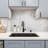 Flutelle 12 in. x 24 in. Concave Fluted Honed Marble Wall Tile-105252202